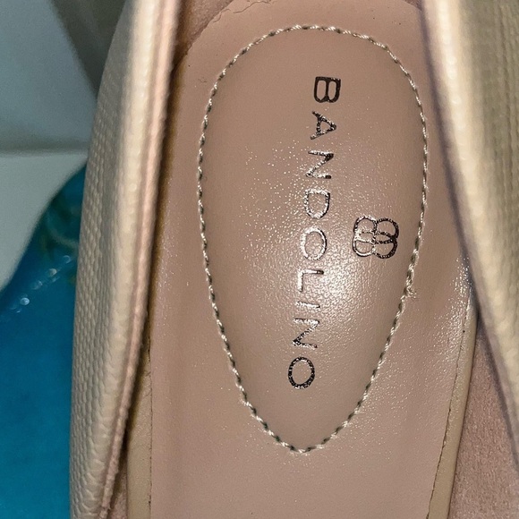 Bandolino Grenow Nude Almond Toe Pumps - Picture 8 of 11